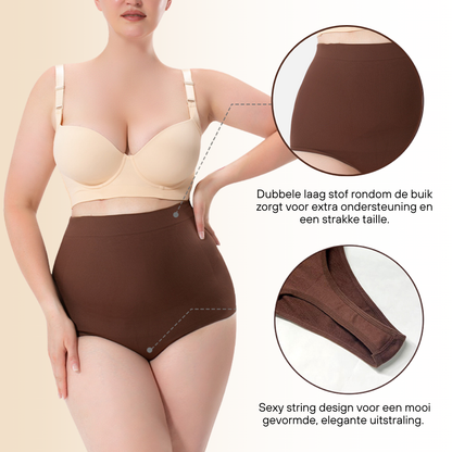 PlusSizeString™ | Plus Size slimming thong | 3+3 FREE