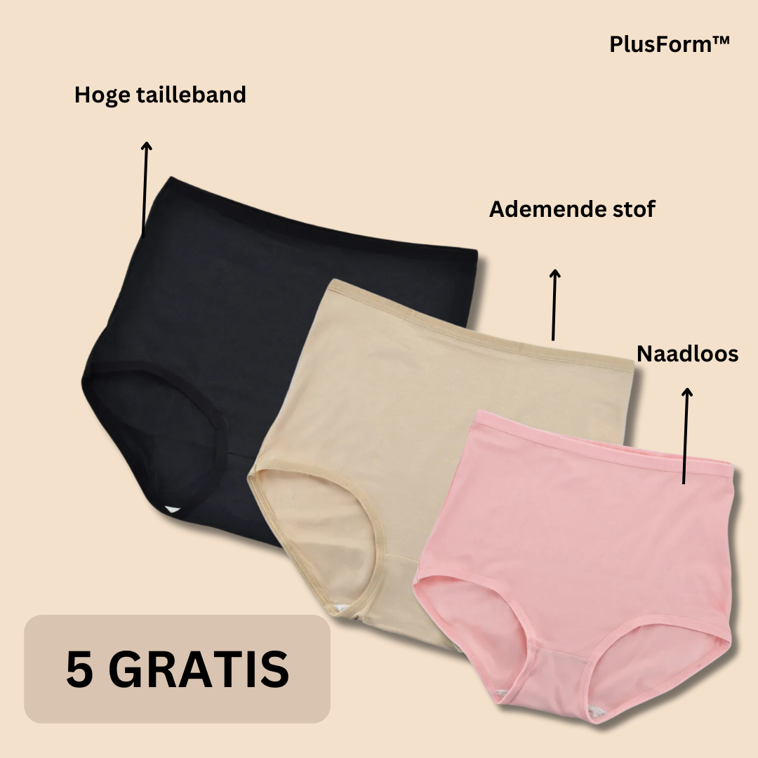 PlusForm™ | Seamless high-waist pants | 5+5 FREE