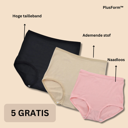 PlusForm™ | Seamless high-waist pants | 5+5 FREE