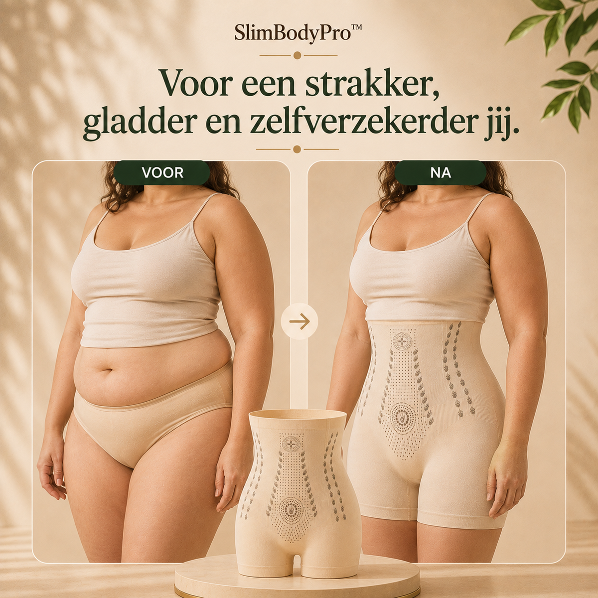 SlimBodyPro™ | Corrective Slimming Underwear | 1+1 FREE