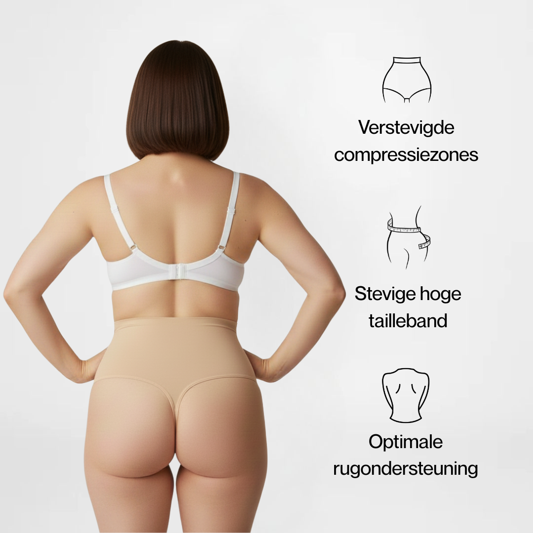 HighFitString™ | High-Waisted Shaping Thongs | 2+2 FREE