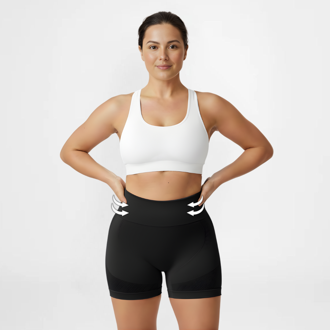 SportPro™ | Stylish High Waist Shorts | 1+1 FREE