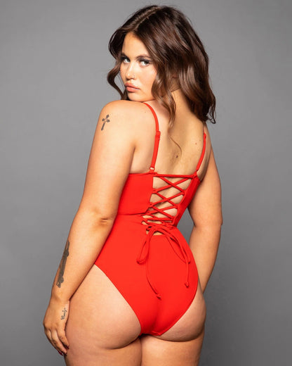 SwimShaper™ | Elegant swimming costume with adjustable strings